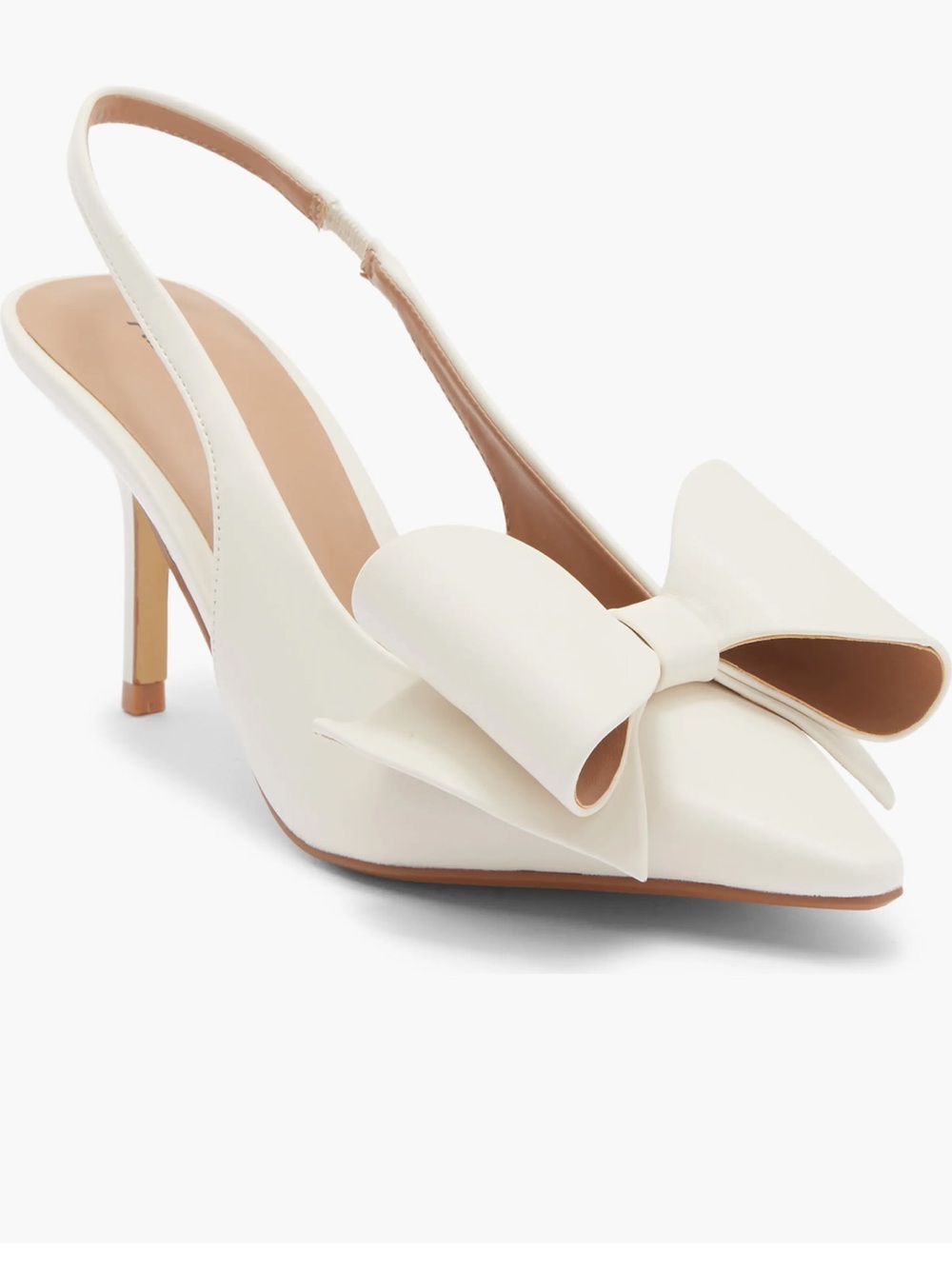 BRAND NEW WITH TAGS ABOUND Heaven Slingback Pumps with bow accents Size 8